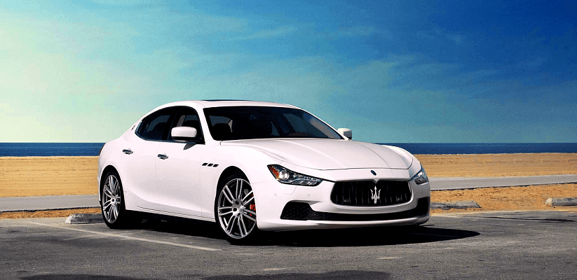 Maserati Ghibli , белее белого!