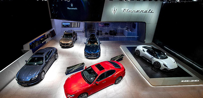 Maserati Super Sports Car MC20 дебютировал в Китае на выставке Auto China 2020