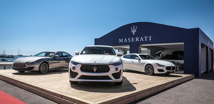  Maserati ─ официальный автомобиль 41-го Фестиваля Яхт в Каннах Cannes Yachting Festival 2018.