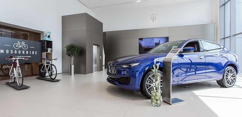 Индивидуальные показы Maserati Levante в  АВИЛОН.