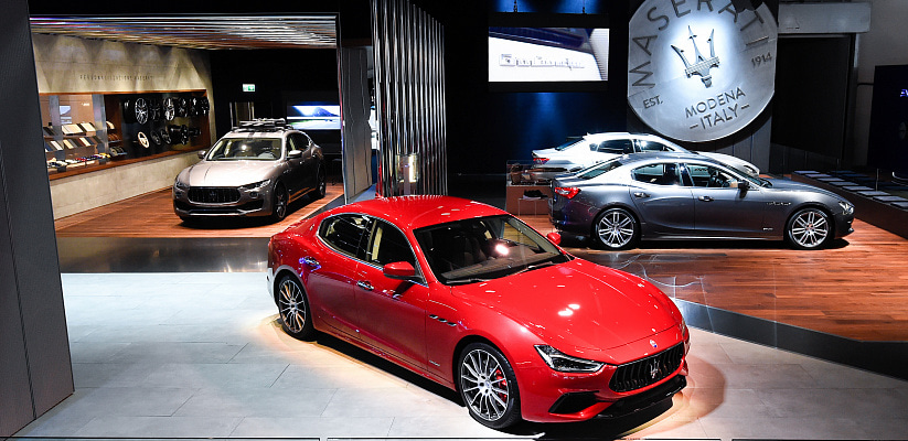 Maserati представит новый Ghibli, а также Levante, Quattroporte, 2018 модельного года на Франкфуртском автосалоне